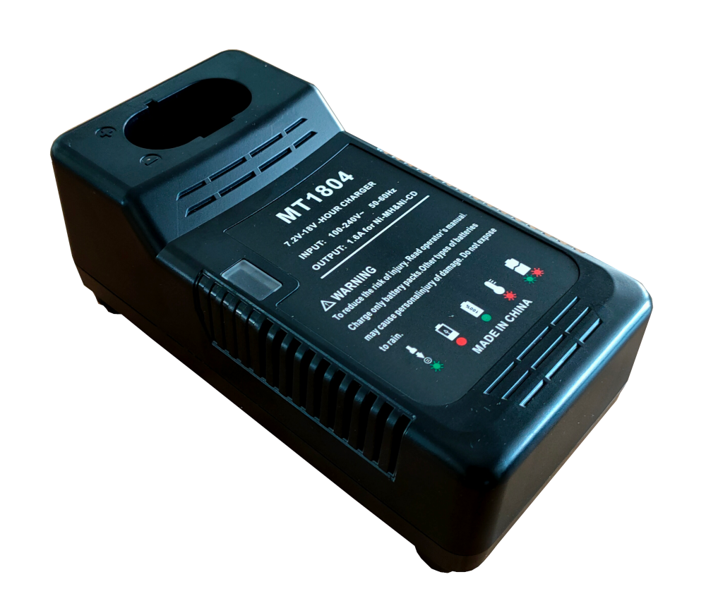 Oplader (Huismerk) voor alle NI-MH / NI-CD accu's Makita van 7,2 V tot 18V accu's