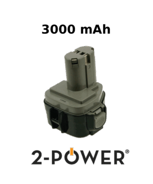 2-Power Accu voor Makita 12 Volt - Ni-MH - 3000 Mah (professioneel gebruik)