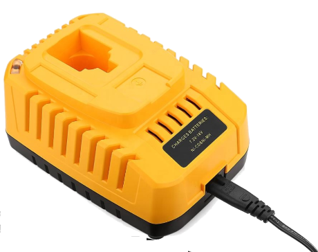 Oplader (Huismerk) voor alle NI-MH / NI-CD accu's van DeWalt van 7,2 Volt tot 18 volts accu's