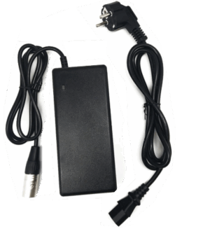 Lader voor diverse 24/26 volts Fietsaccu's met ronde 3 pins XLR connector