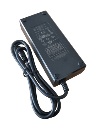 Stella Acculader - Elektrische fietsoplader - 5-polig  - trapezium - 36 Volt - 2 Ampère