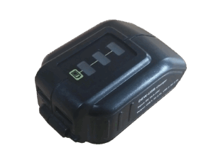 USB Adapter voor DeWalt accu's, laad 2 apparaten tegelijk op