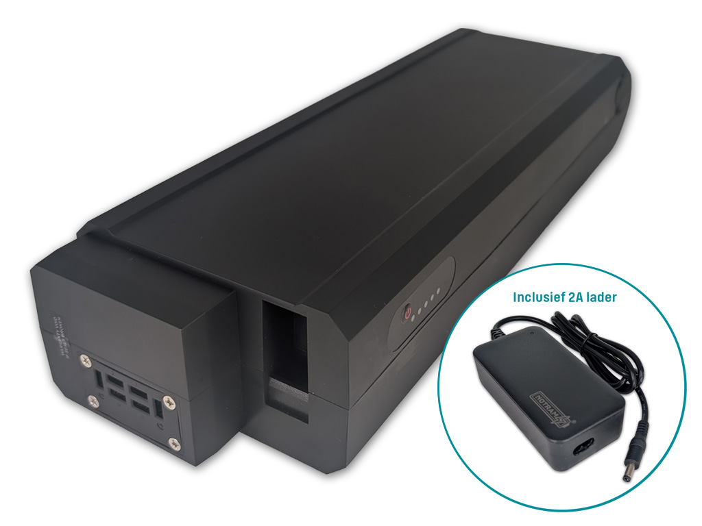 Accu V.8 V.9 voor sundvall, Greenteam, Popal, Forza enz... - 36 Volt - 14,5 Ah - 522 Wh - inclusief 2A oplader