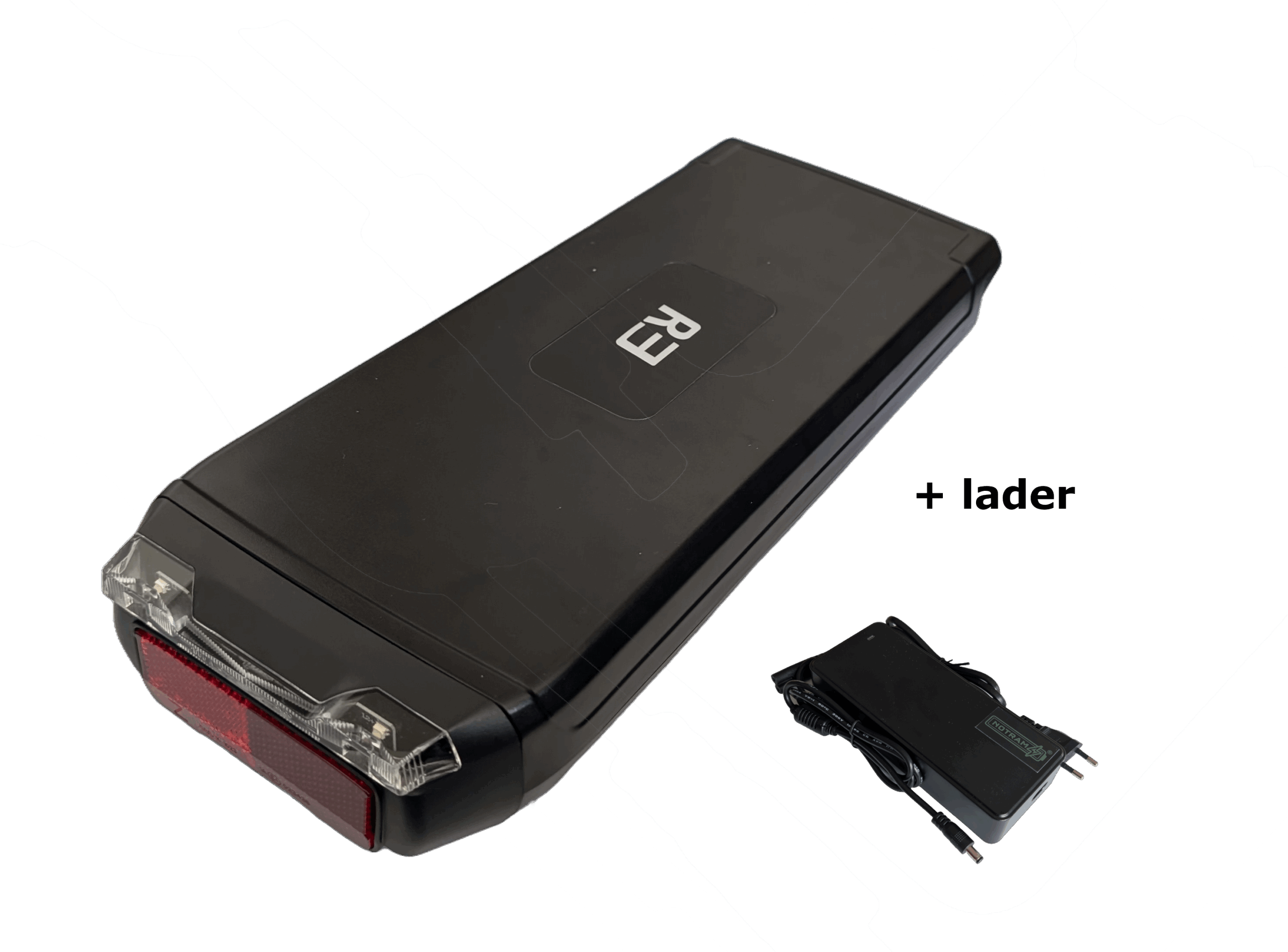 Fietsaccu Batavus - Sparta -E-Motion E-300/E-400/E-500 -13 Ah - 468 Wh Zwart (incl. 2A lader – FietsLAD-02-20)