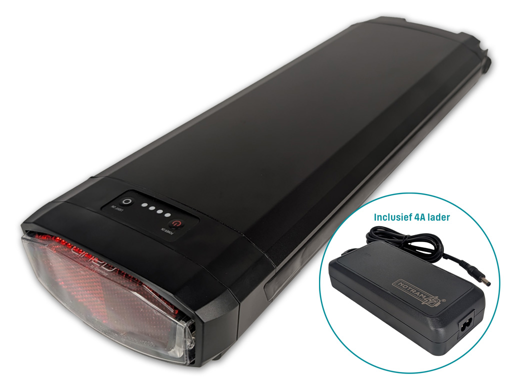 Fietsaccu voor Brinckers, Vandijck, Forza - 36 Volt - 19,2 Ah - 691,2 Wh incl. 4A Snellader