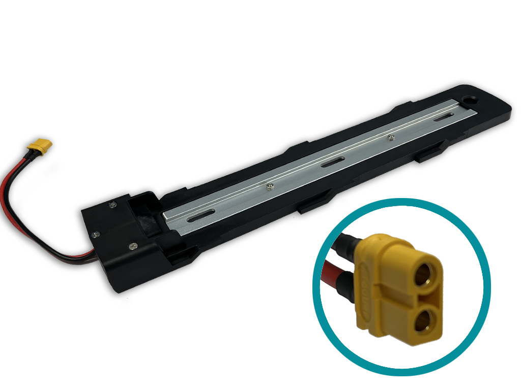 Fietsaccu slede voor diverse Rad Power bikes vanaf 2018 (XT60 Connector)